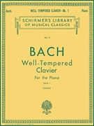 Well-Tempered Clavier, The piano sheet music cover